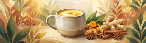 Aranytej latte recept, ami egyetlen teafilterrel kezdődik