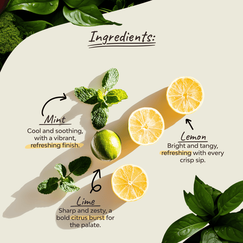 Bio citrom, lime és menta – 18 filter