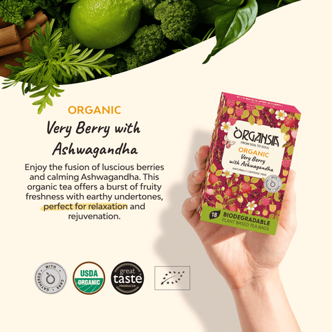 Bio erdei gyümölcs ashwagandhával – 18 filter