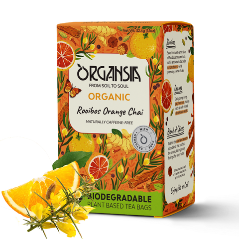Bio rooibos narancs chai – 18 filter